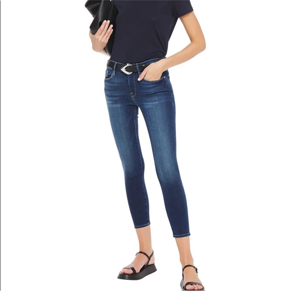 Frame Woman Le Skinny De Jeanne Cropped Mid NWT